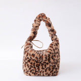 PLUSH LEOPARD HANDBAG LARGE CROSSBODY BAG_CUAB00600