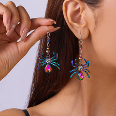 HALLOWEEN SPIDER CREATIVE EARRINGS_CWAJE2412
