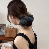 RETRO POLKA DOTS HAIR SCRUNCHIES_CWAHA2823