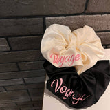 SIMPLE EMBROIDERED LETTER SATIN HEADBAND_CWAHA3700