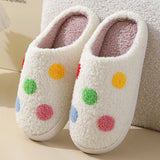 NEW COLORFUL LOVE STYLE WINTER COTTON SLIPPERS_CWMM3065