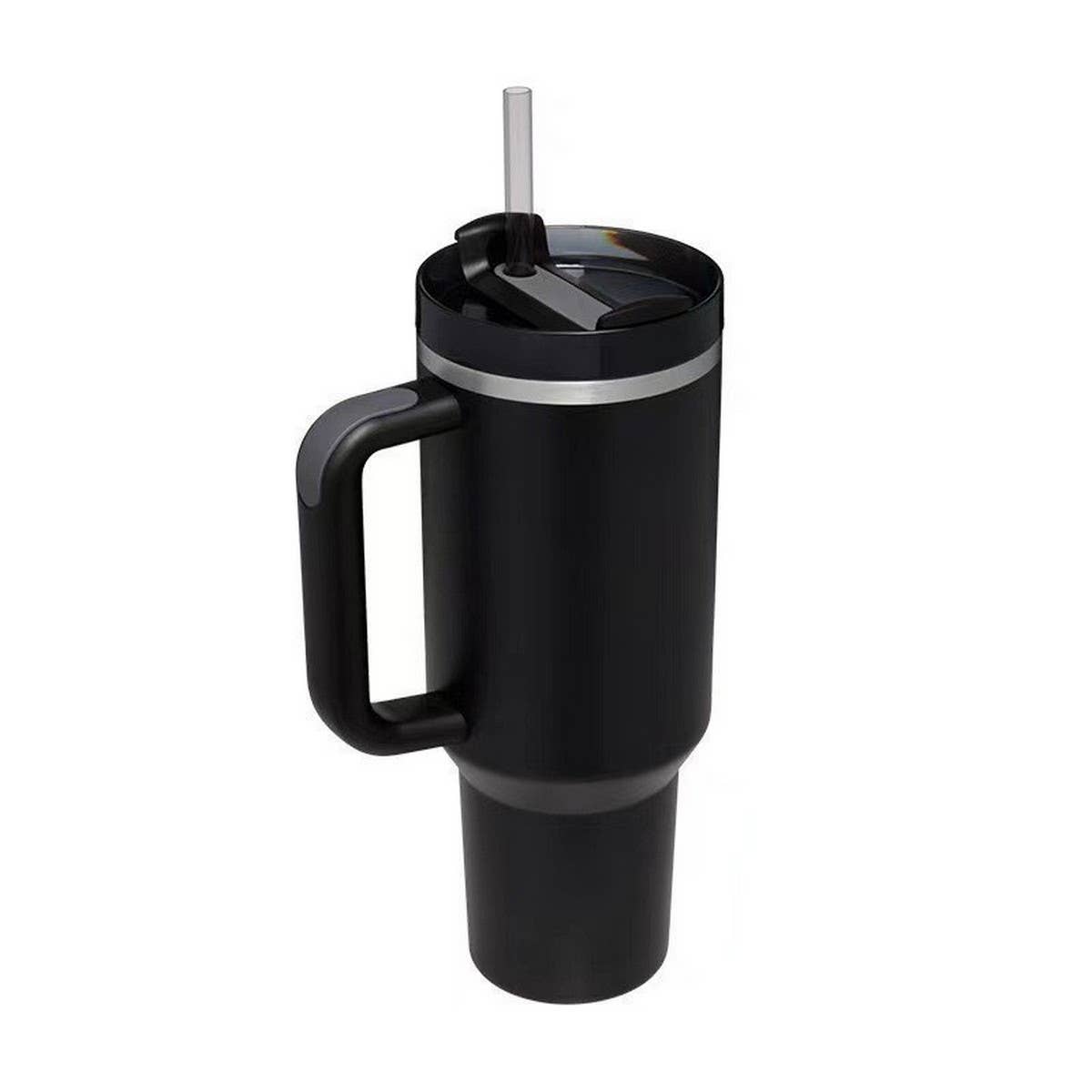 40OZ INSULATED TUMBLER WITH HANDLE STRAW CAR CUP_CWMM7900