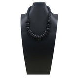 Vintage Wooden Beads Round Wooden Beads Necklace_Cwmm4730