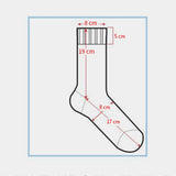 FUN SOCKS COLORFUL PATTERNED ART SOCKS_CWMS0186