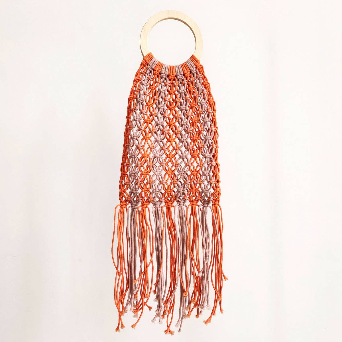 HANDMADE HOLLOW SEASIDE VACATION WOVEN BAG_CWAB1974