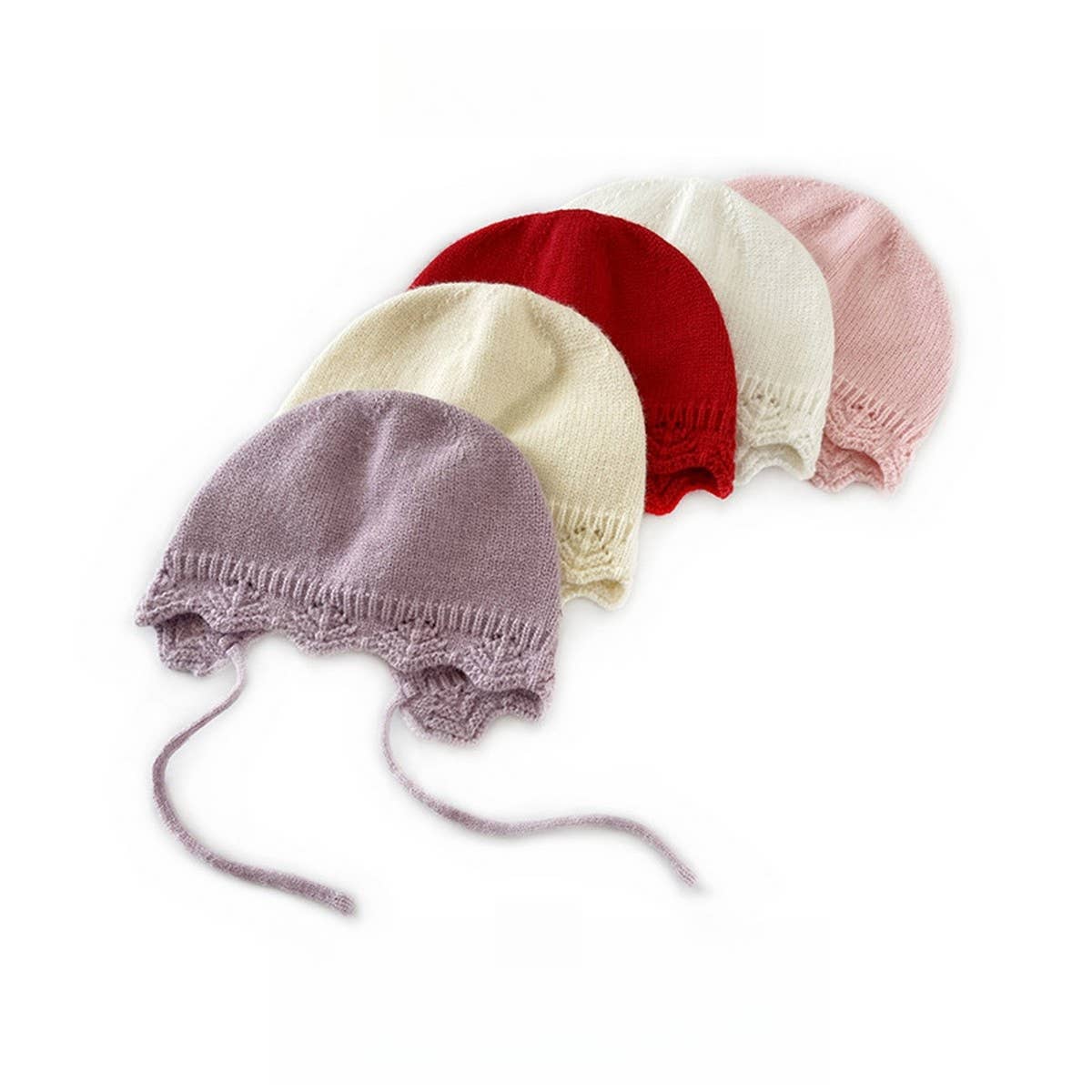 2 6 YEARS OLD SIMPLE SOLID COLOR KNITTED HAT_CWAH2043