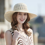 2024 NEW SUNSHADE LARGE BRIM STRAW HAT_CWAH1336