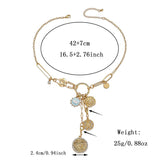 FASHION ORIGINAL DESIGN MULTI PENDANT NECKLACE_CWAJE2830