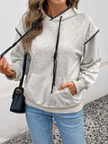 Two Versatile Long-Sleeved Hooded Sweatshirts