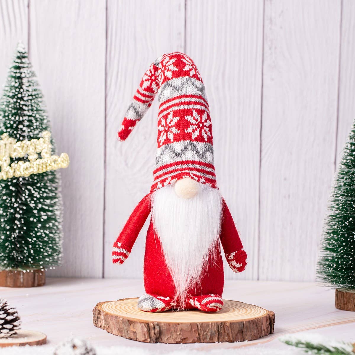 CHRISTMAS FACELESS OLD MAN WINDOW DECORATION_CWMM2844