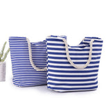 HORIZONTAL STRIPED CANVAS SHOULDER BAG_CUAB0229