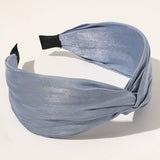 KNOT DECOR SOLID PATTERN HAIR HOOP_CWAHA0240