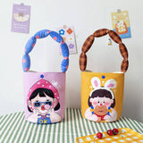 COZY PADDED CARTOON HANDBAG KIDS GIFT_CWAB5591