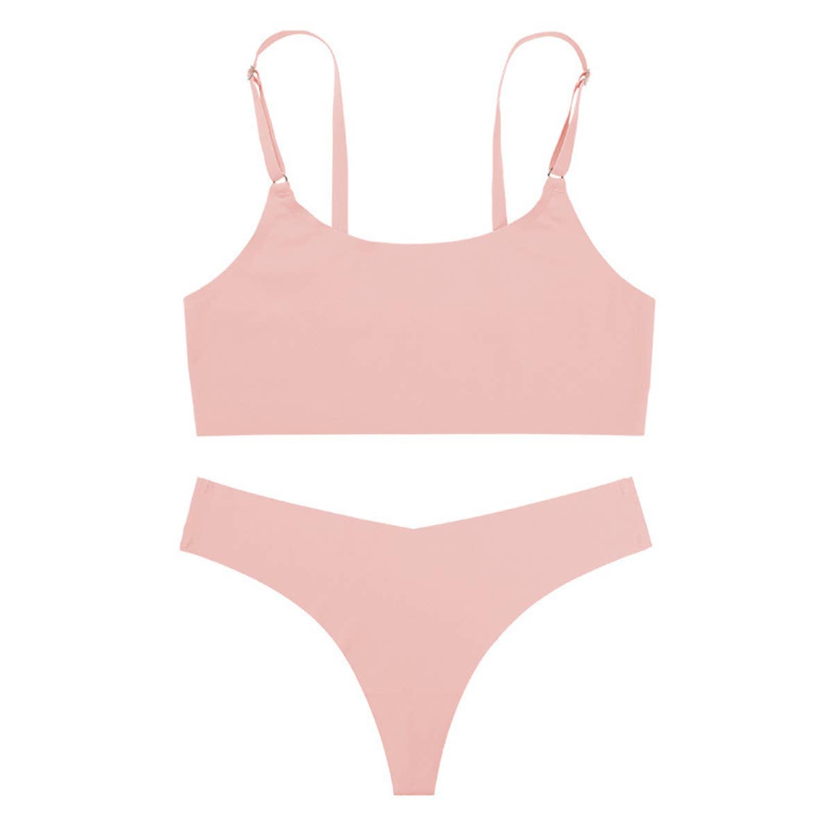 Women Plus Size T-Underwear Bra Set_Cwmu0052