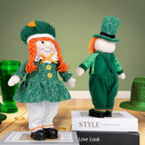ST PATRICK GIRL DOLL GIFT STANDING FIGUREORNAMENTS_CWMM3450