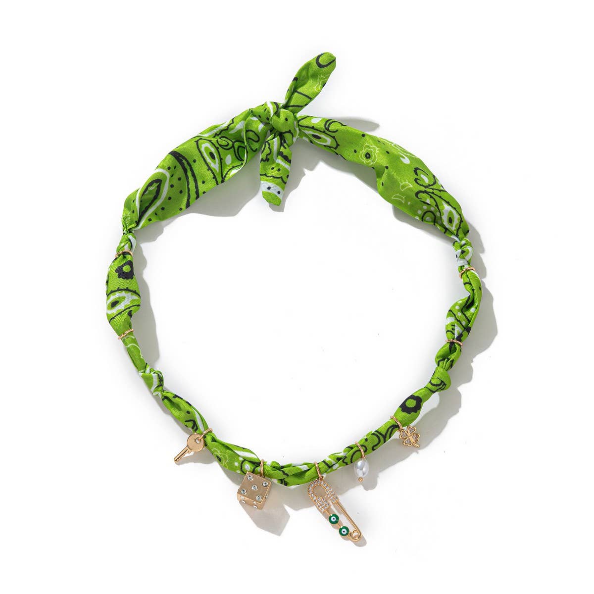 Trendy Colorful Scarf Pendant Necklace For Women_Cwaje05668