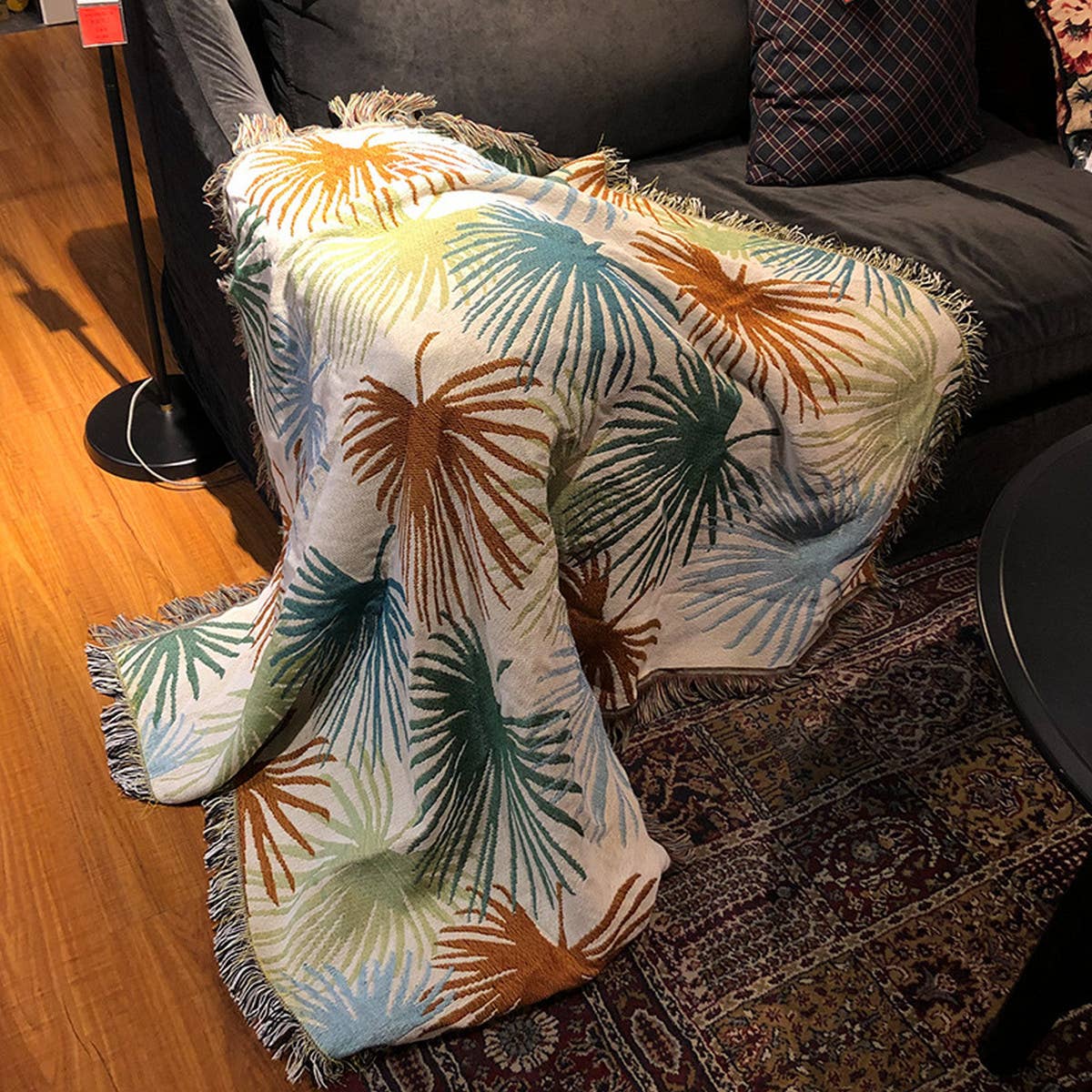 MAPLE LEAF BLANKET SOFA BLANKET COVER BLANKET_CWMM0407