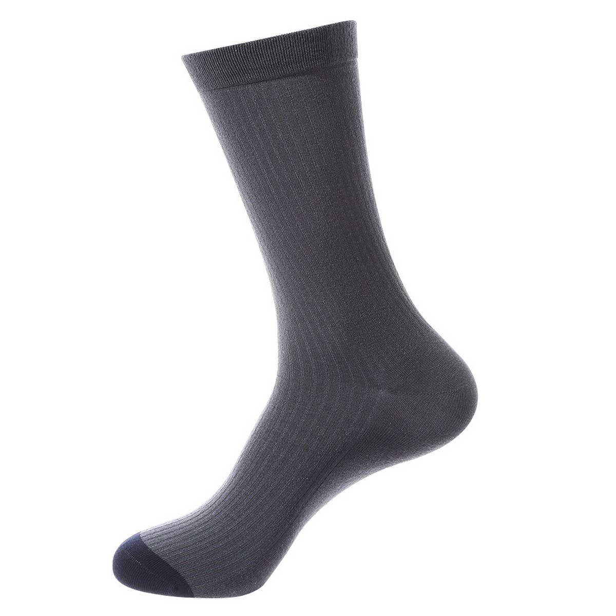 MENS CASUAL SOLID COLOR MID CALF SOCKS_CWMS1026