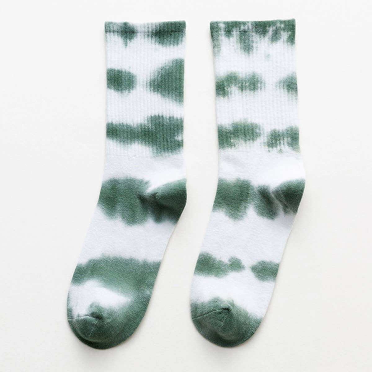 SIMPLE TIE DYED HIGH TOP SOCKS_CWMS0263