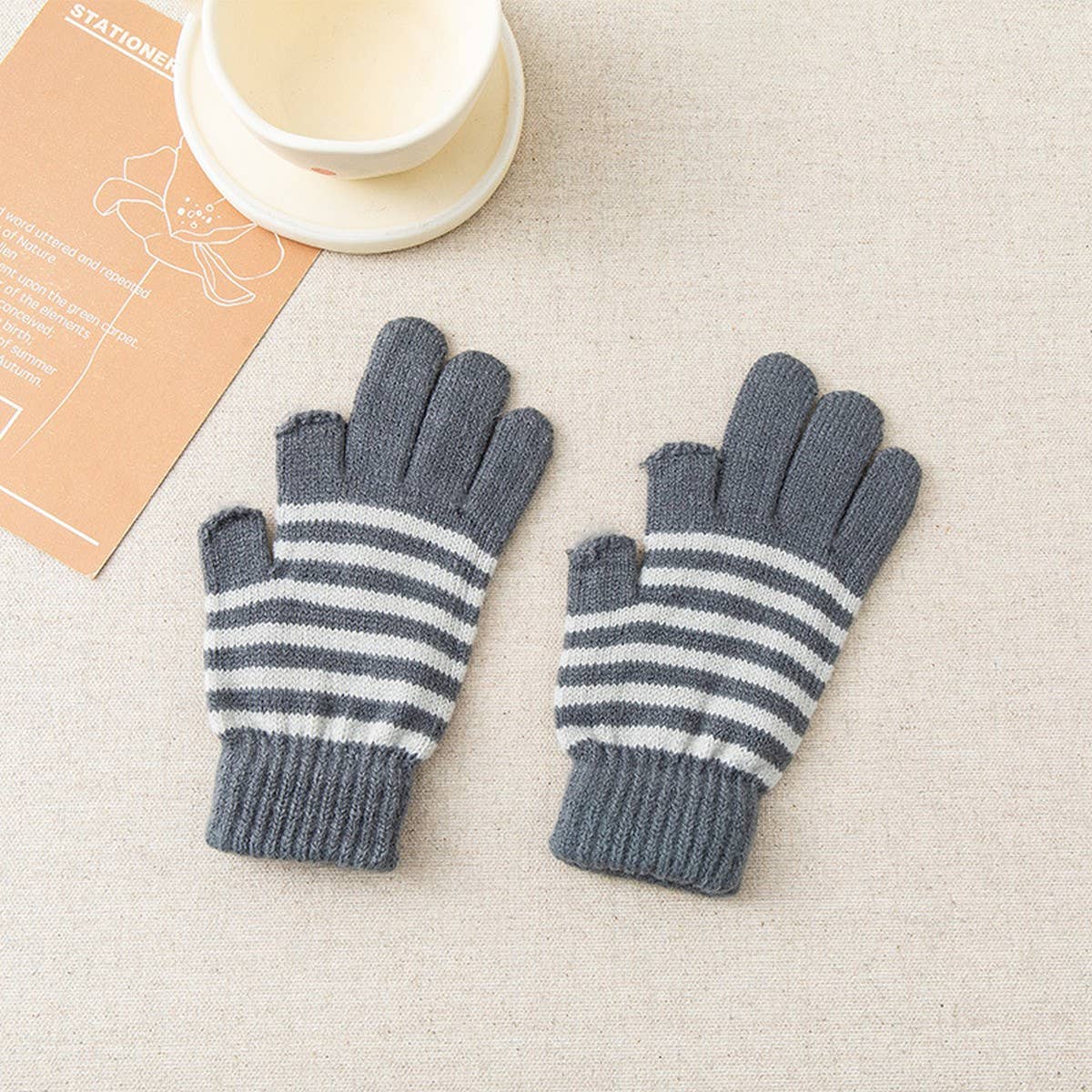 Winter Velvet Warm Knitted Touch Screen Gloves_Cwag0195