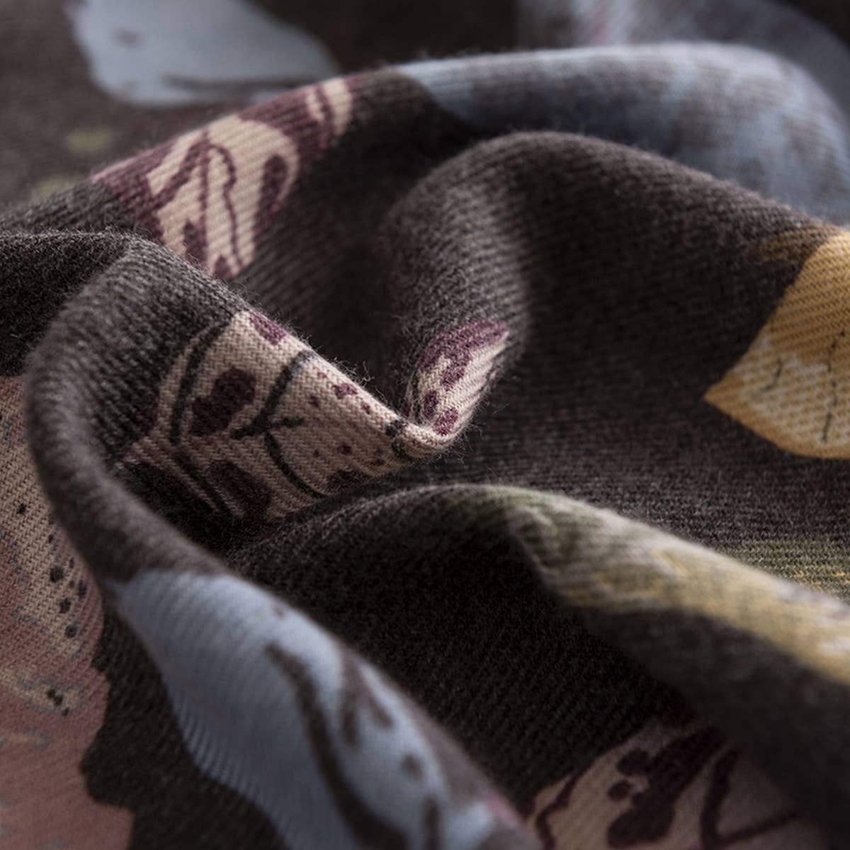 Women Simple Fashionable Warm Printed Scarf