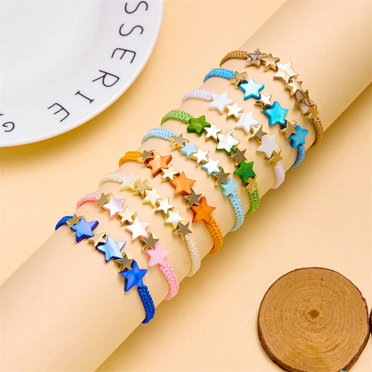 BOHEMIAN SHELL STARFISH BRACELET_CWAJE2413