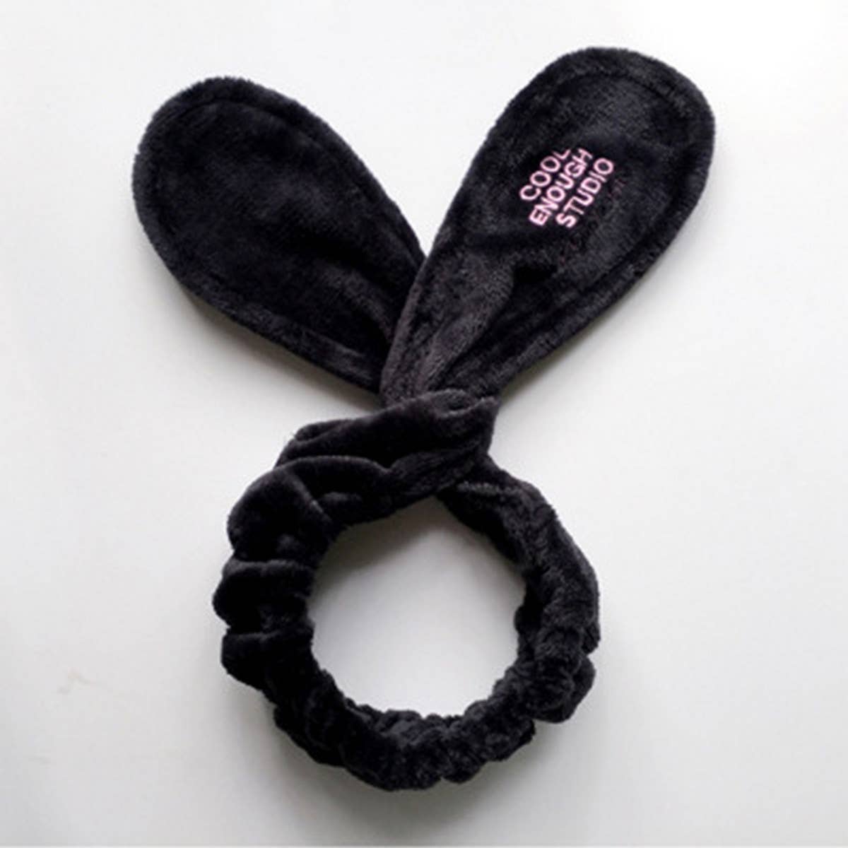 EMBROIDERED BUNNY EARS HEADBAND_CWMM0716
