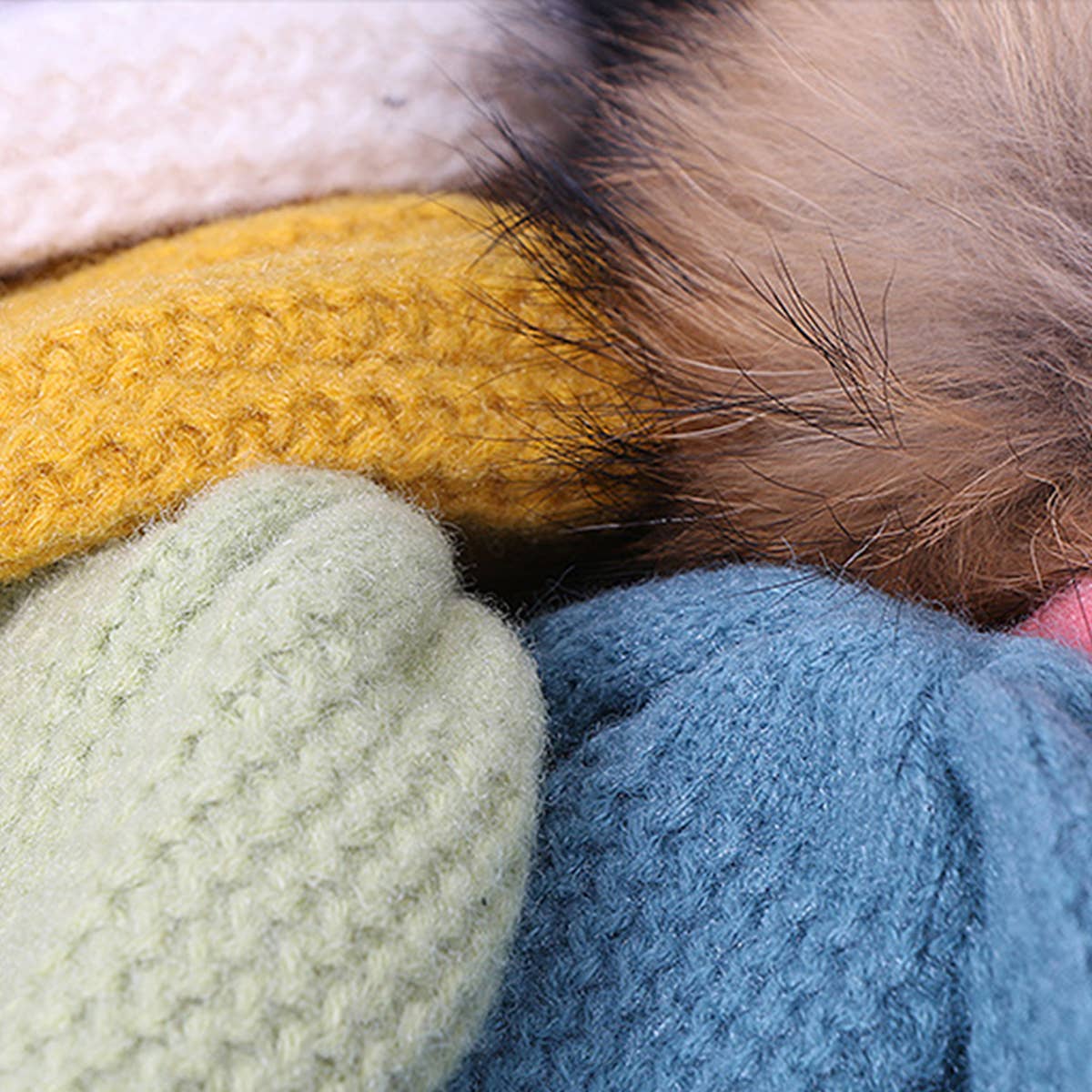 Women¡¯S Warm Knit Beanie Hat With Ear Cover_Cwah04999