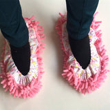 MICROFIBER MOP SLIPPERS SHOES COVER MOP SOCKS_CWMM0269