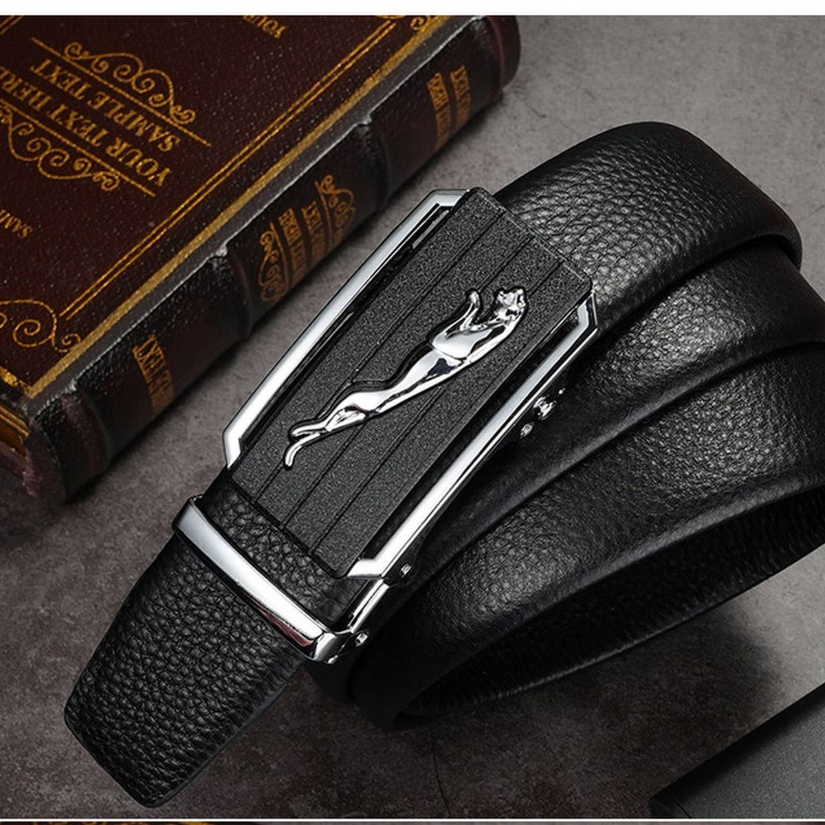 HIGH END BUSINESS AUTOMATIC BUCKLE BELTS_CWABE0470