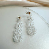 LIGHT LUXURY CRYSTAL FLOWER VERSATILE EARRINGS_CWAJE2184