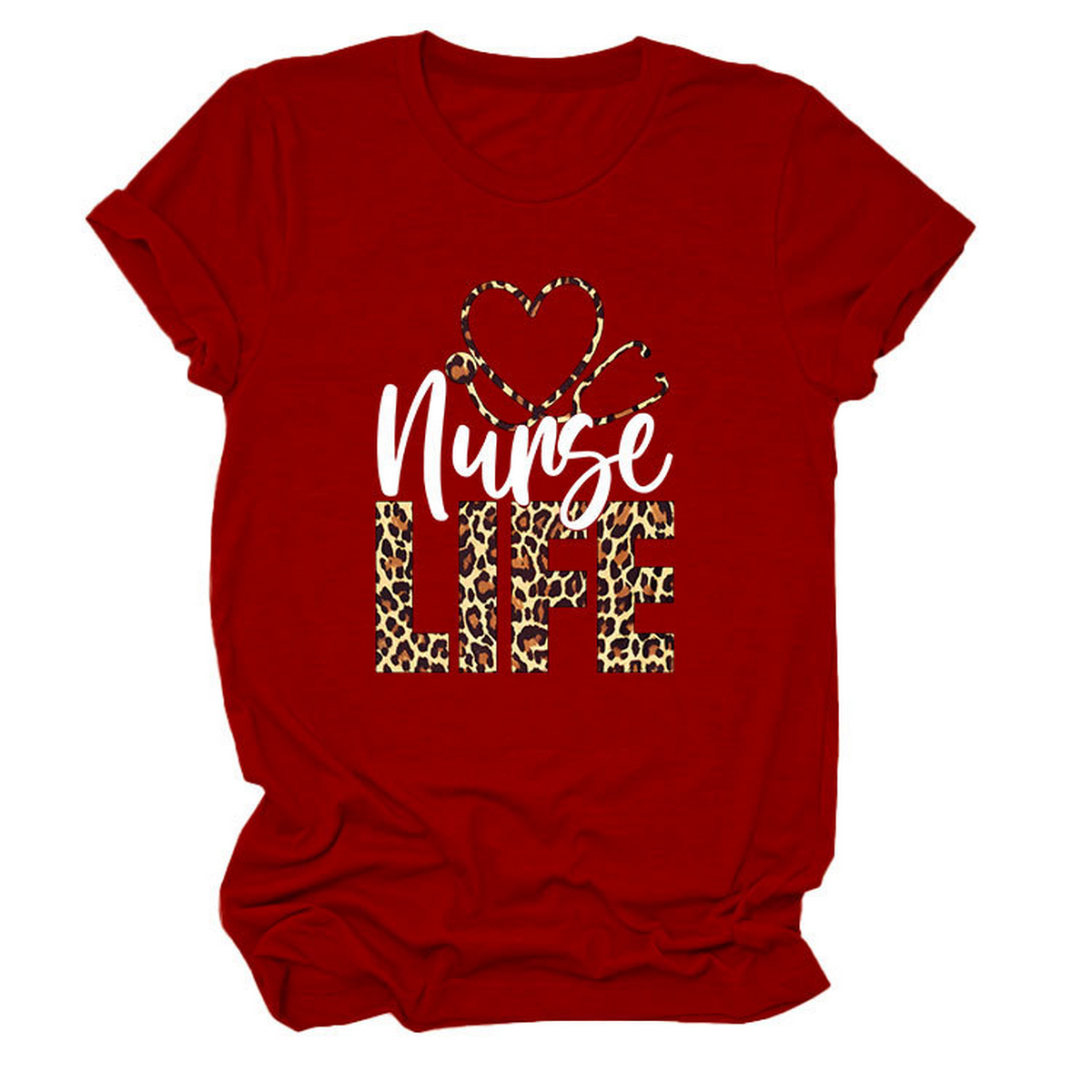 FUNNY NURSE LIFE TEE SOFT CREWNECK T SHIRT_CWTTSL0505