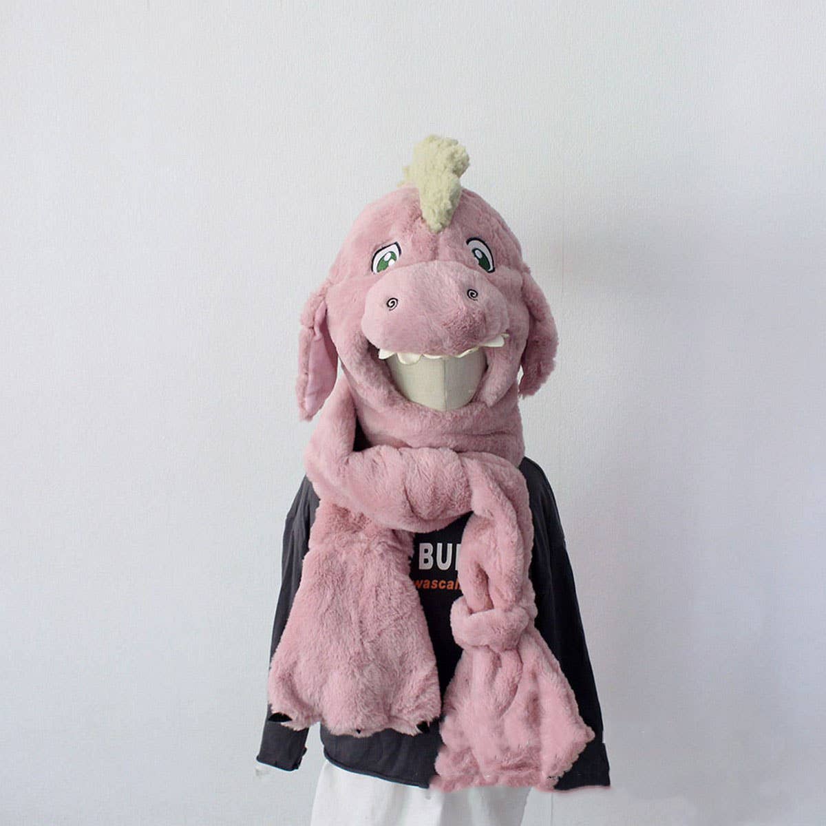 Winter Childrens Warm Plush Hat, Scarf And Gloves_Cwah2937