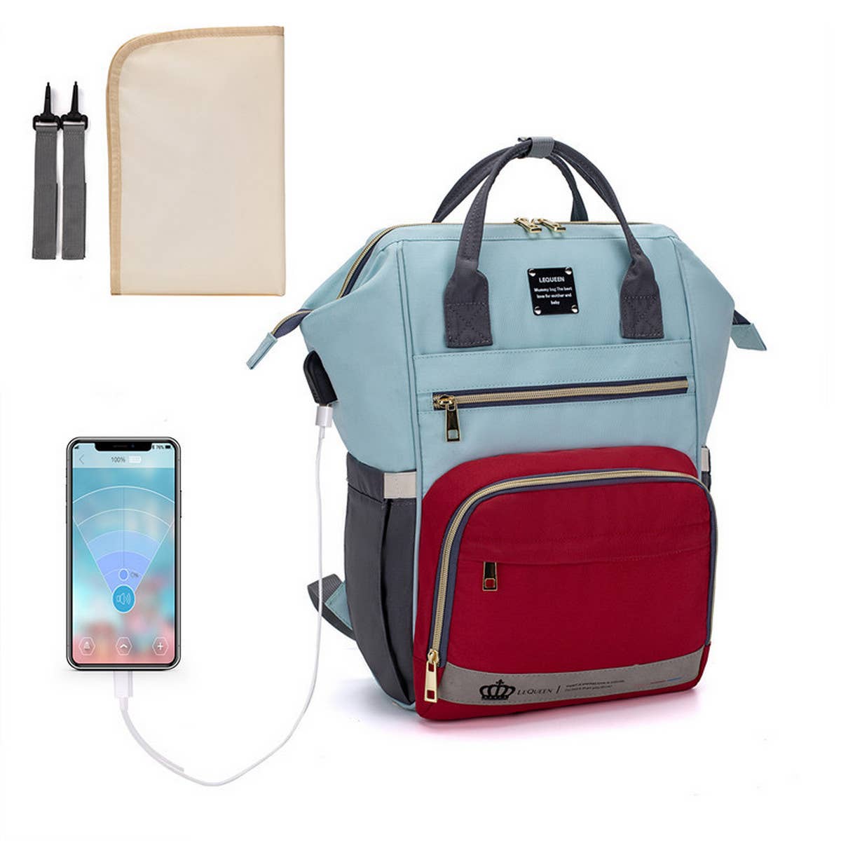 2024 NEW STYLE BACKPACK MOTHER AND BABY BAG_CWAB2231