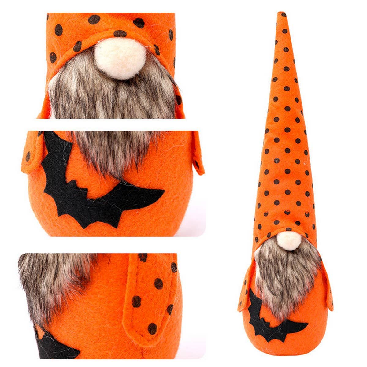 Cwmm1629_Halloween  Fun  Faceless  Plush Toy Adornment