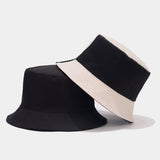 OUTDOOR SUN VISOR SPLICING BUCKET HAT_CWAH1635
