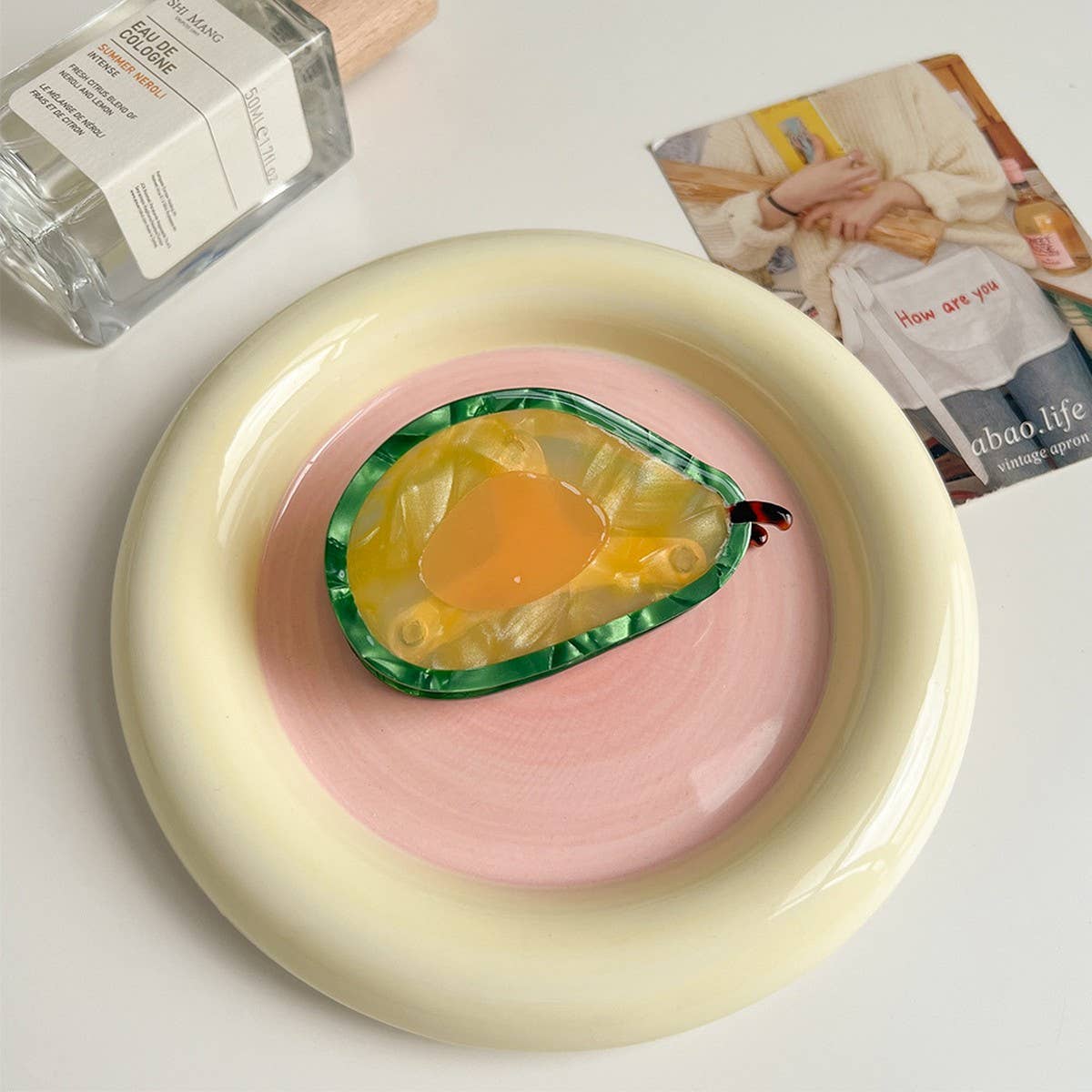 FRUIT ACETATE HAIR CLAW CLIP FOR WOMEN SUMMER SSCWAHA5788