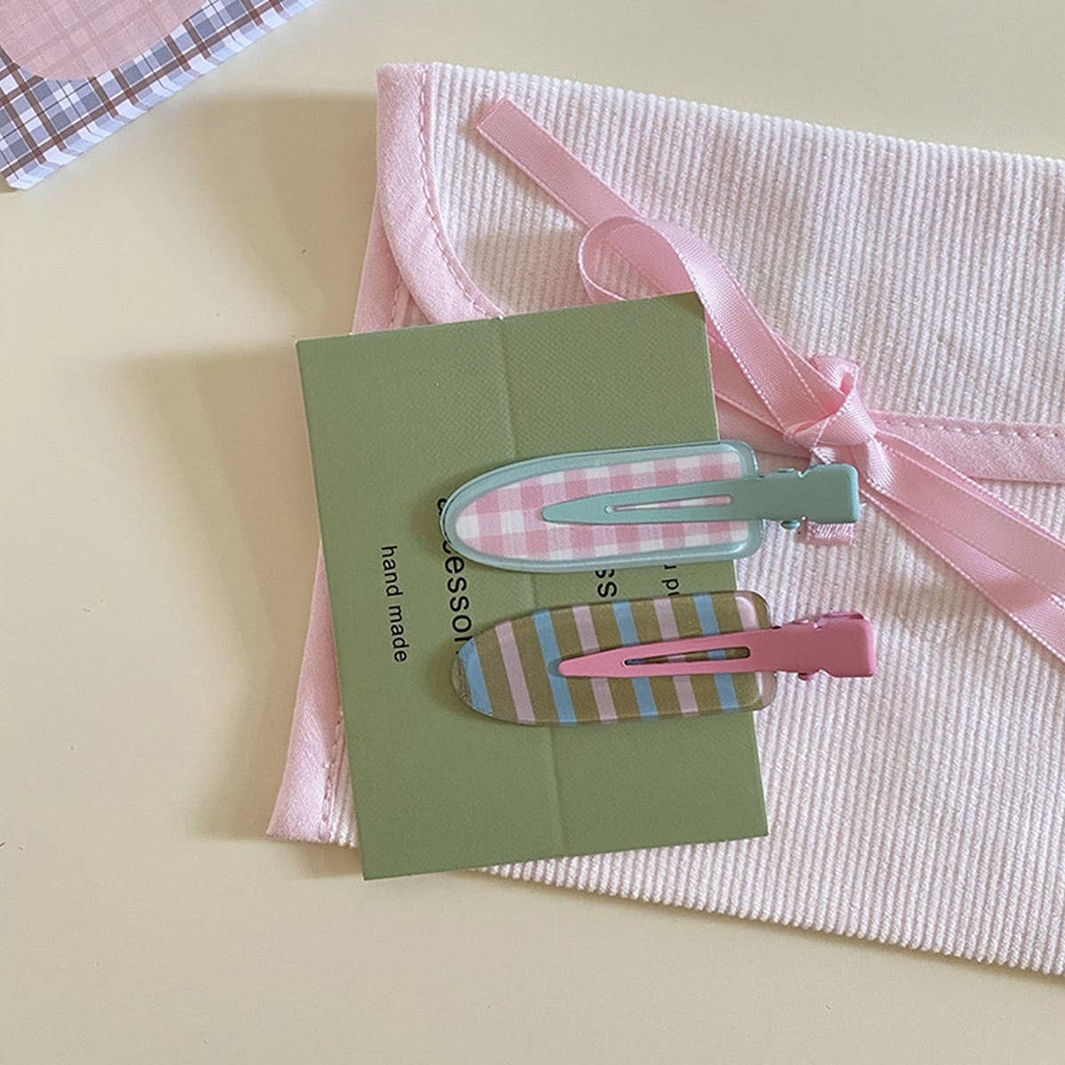 2 PACK SUMMER FRUIT CUTE SWEET HAIR CLIPS_CWAHA2264