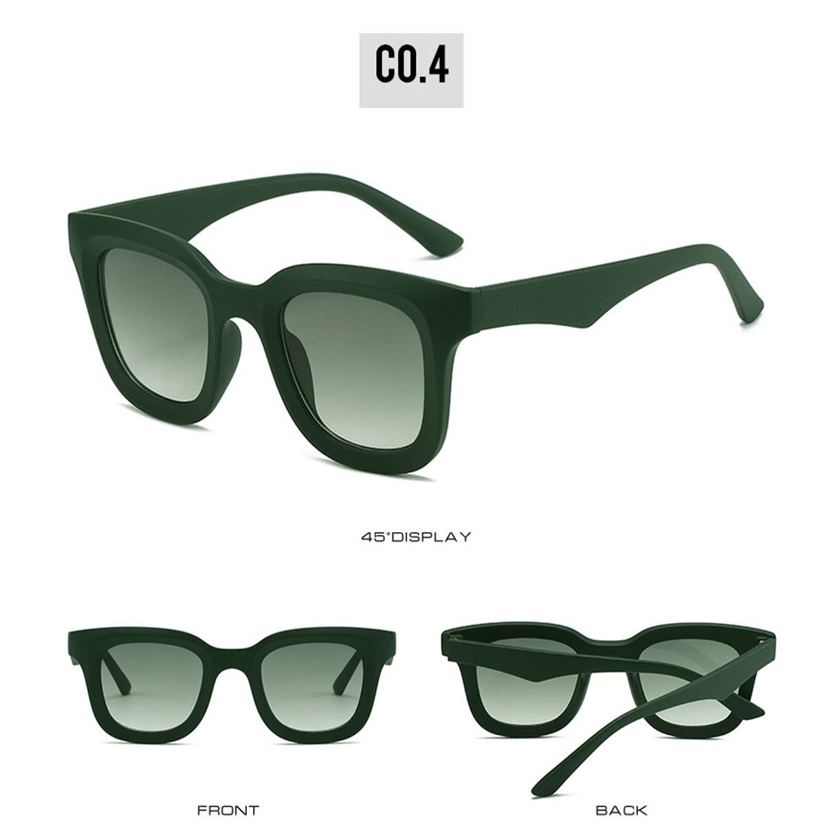Wide Frame Dandy Sunglasses_Cwasg0103