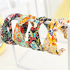 SPRING AND SUMMER FOREST PRINT CROSS HEADBANDS_CWAHA1145