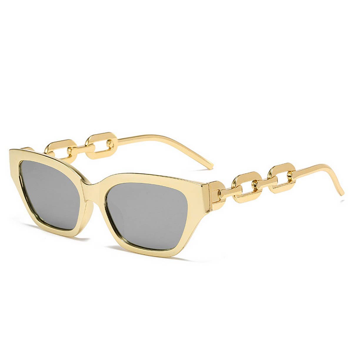 CAT EYE CHAIN FASHION METAL SUNGLASSES WOMEN_CWASG0279