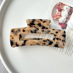 Elegant Leopard Acetate Hair Clip ? Large_Cwaha07258