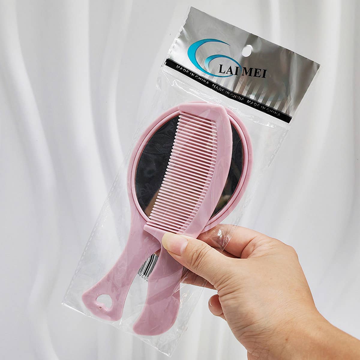 CHILDREN HANDLE 2 PIECE MIRROR COMB SET_CWMM0906