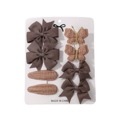KIDS FISHTAIL BOW HEADBAND SET BABY HEADBANDS_CWAHA6741