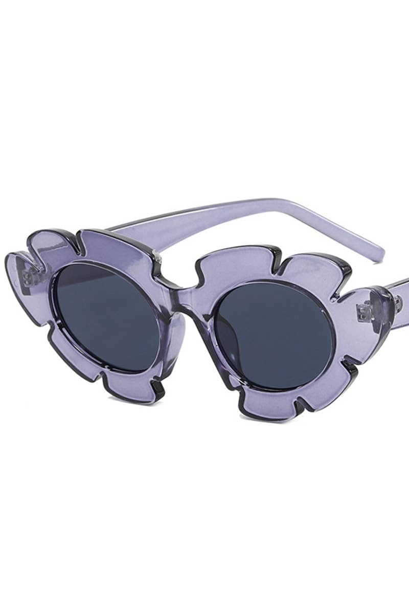 SUNFLOWER SHAPED SUNGLASSES_CWASG0131