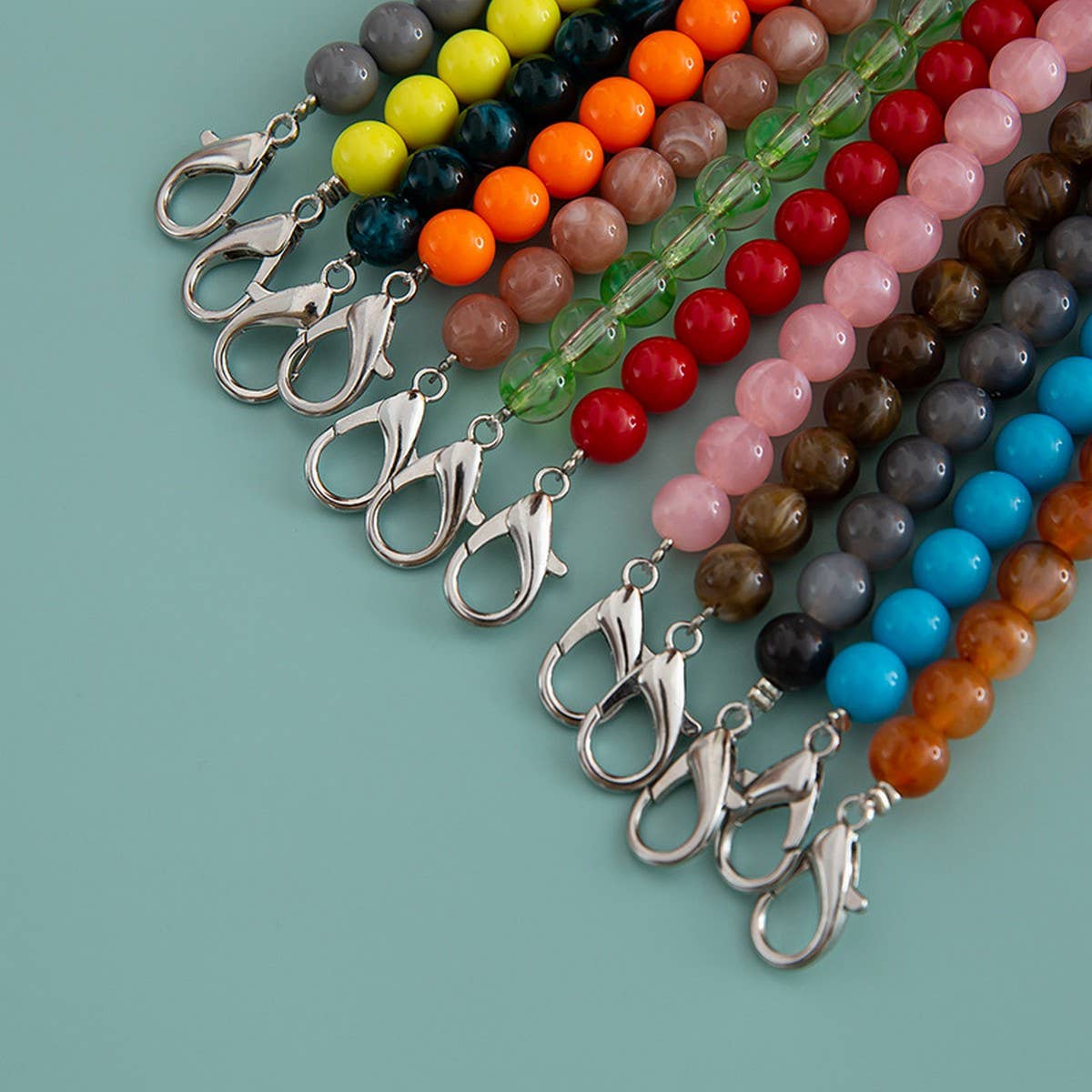 ACRYLIC BEADS CHAIN STRAP PHONE CASE BAG CROSSBODY_CWMM5060