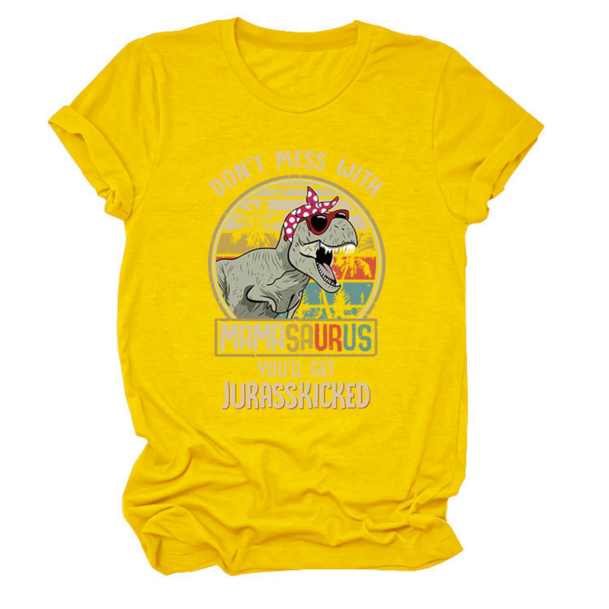 STYLISH WOMENS TEE DONT MESS WITH PRINT_CWTTS1524