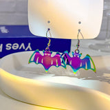 HALLOWEEN TRENDY COLORFUL GRADIENT EARRINGS_CWAJE1845