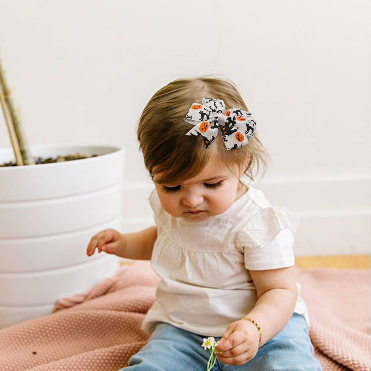 CHILDRENS HALLOWEEN NEW BAT DEVIL HAIRPIN_CWAHA2360