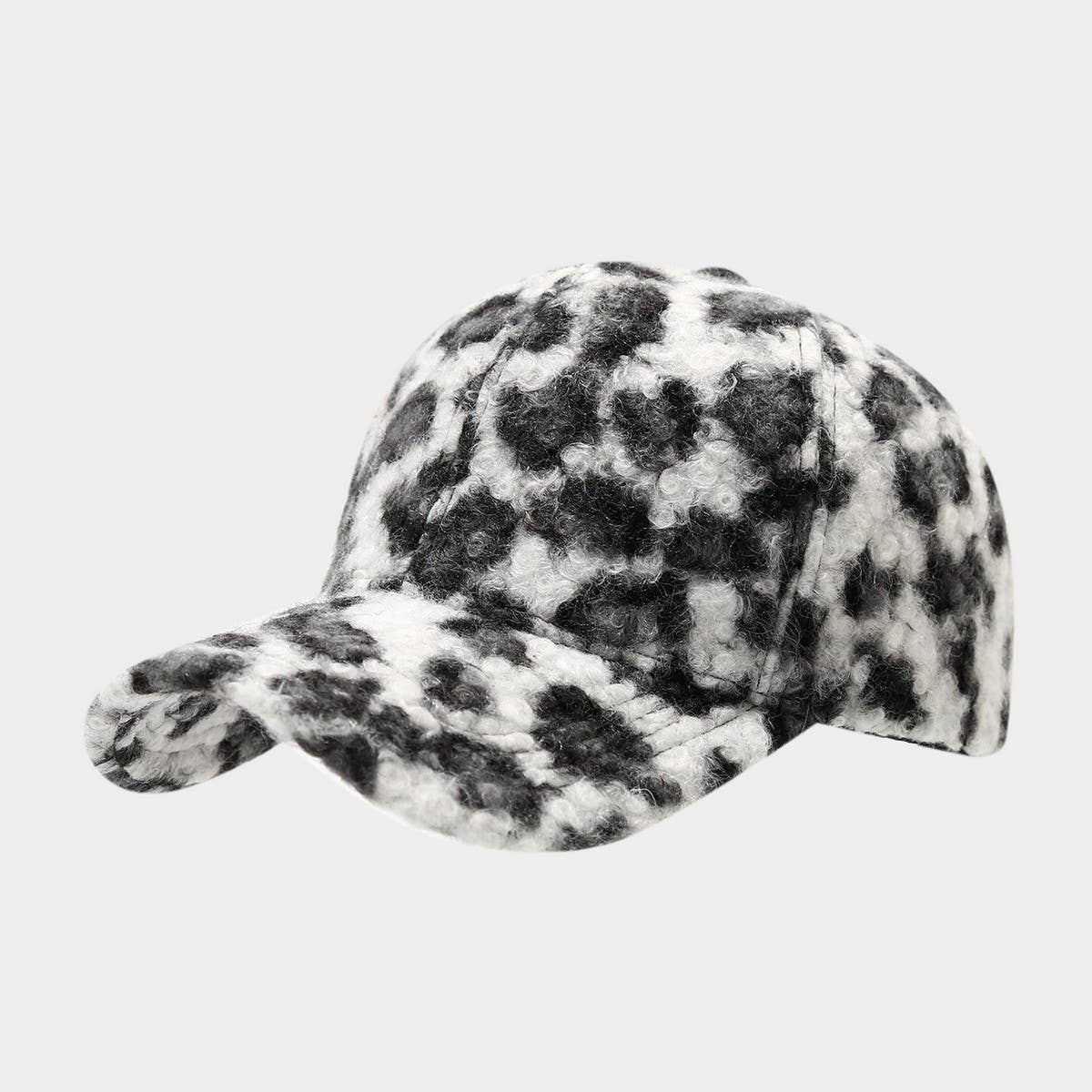 Women¡¯S Leopard Print Baseball Cap Retro Duckbill_Cwah04725